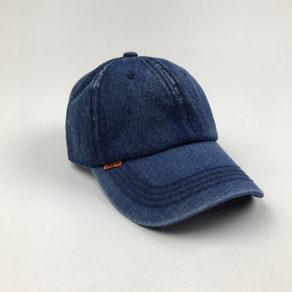 Levi’s Re/Done Denim Strapback Orange Tab Jean Hat